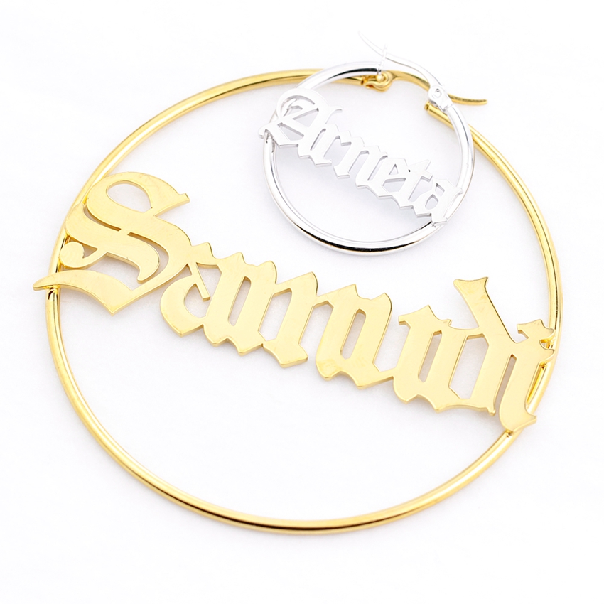 Statement Earrings Oversized - Grandi orecchini personalizzati da donna personalizzati