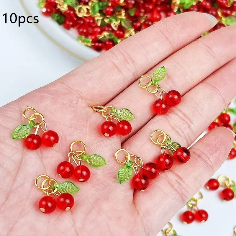 Women Accessories Pack - Confezione da 10 Ciondoli Acrilici 3D
