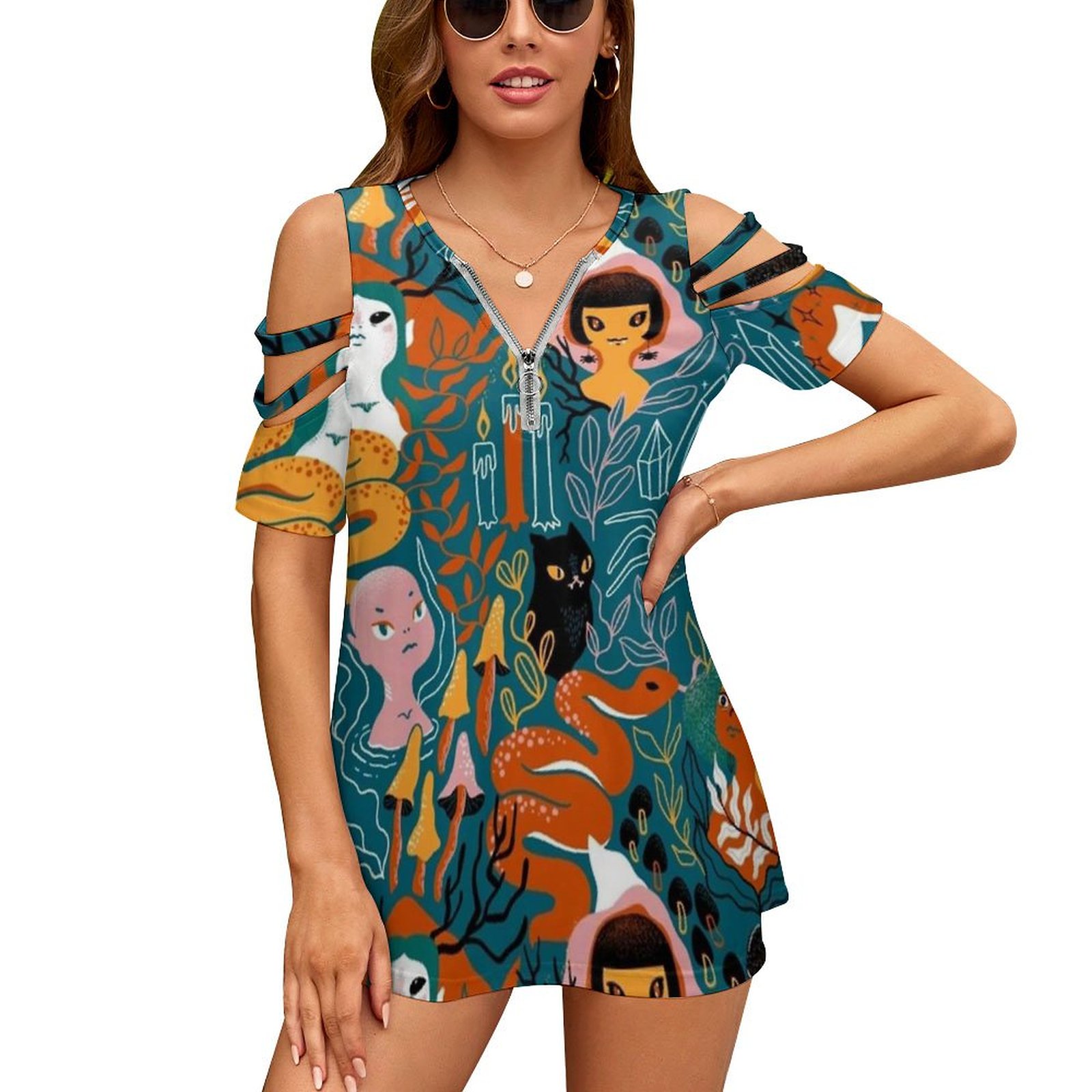 Women Accessories Vector - Coven. Sorelle della magia delle streghe.