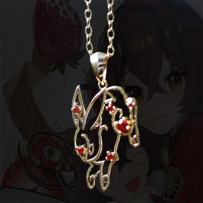 Women'S Running Accessories - Collana anime Genshin Impact Ambra coniglio