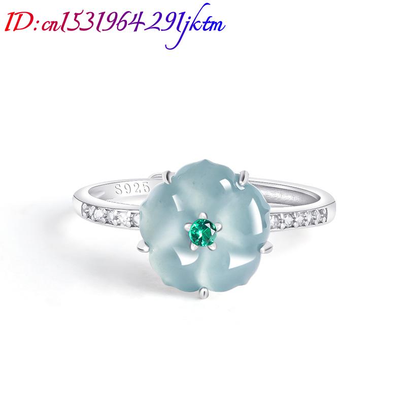 Anelli con Fiori in Giadeite B - Women Accessories Gift recensione e prezzo