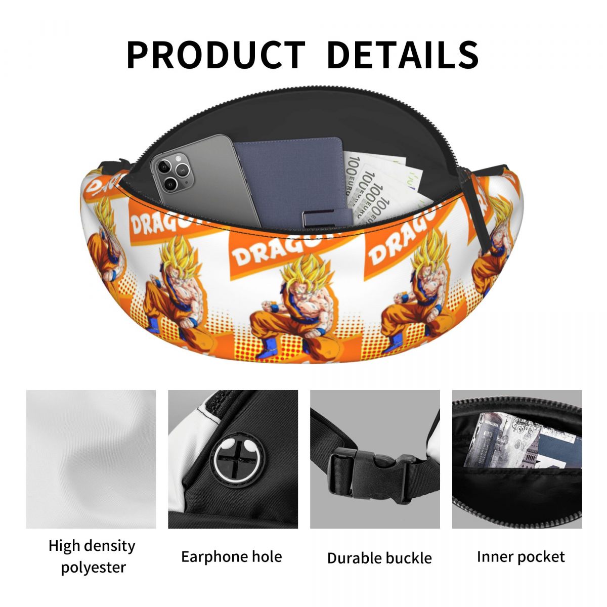 Marsupio Personalizzato DBZ G- - Women'S Running Accessories recensione e prezzo
