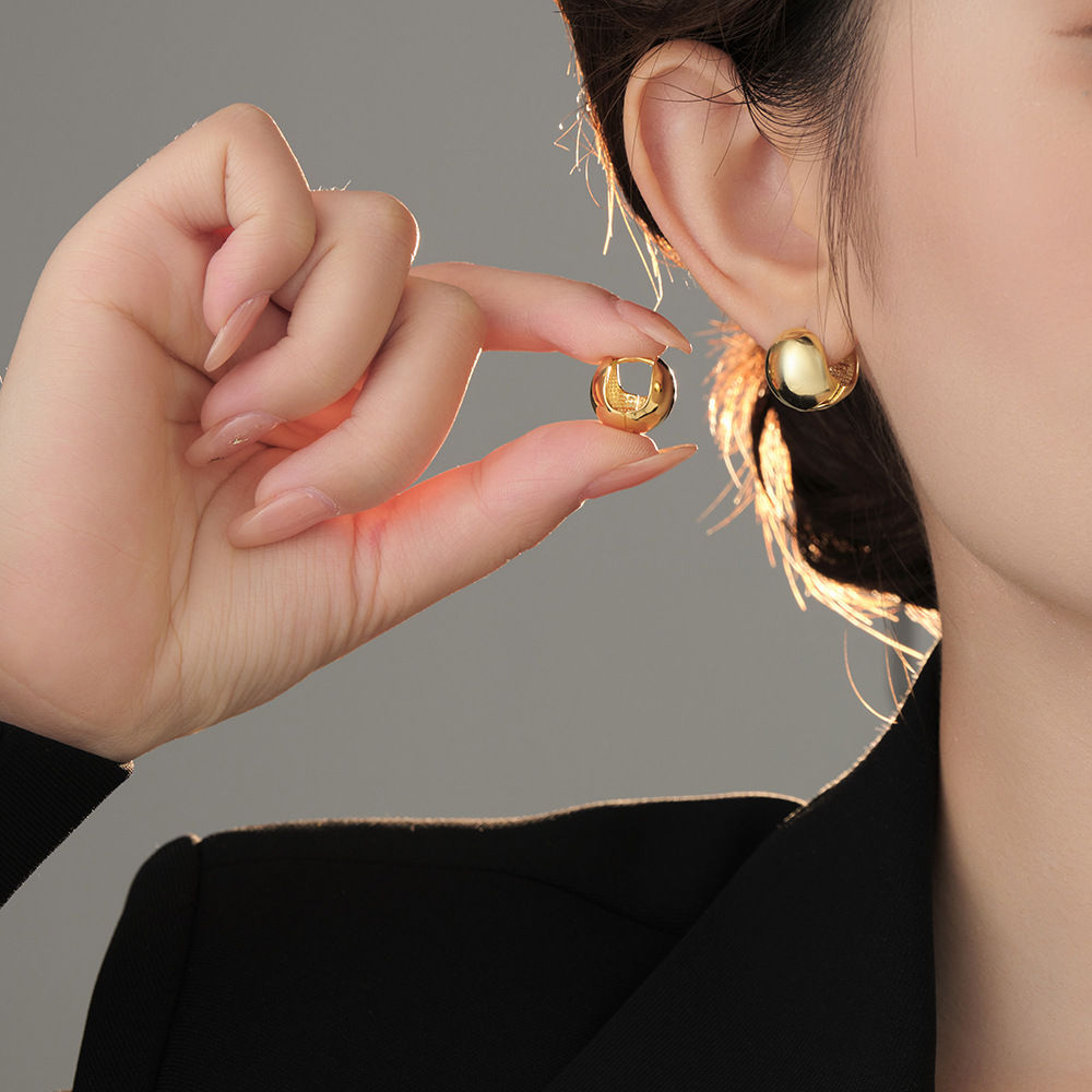 Orecchini a Cerchio Sferici Sp - Statement Earrings Oversized recensione e prezzo