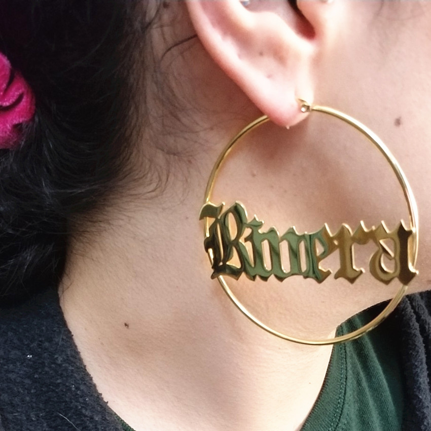 Grandi orecchini personalizzat - Statement Earrings Oversized recensione e prezzo
