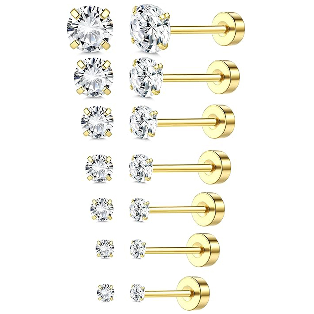 1 o 6 pezzi orecchini in accia - Statement Earrings Oversized recensione e prezzo