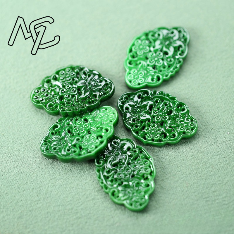 2 Pezzi DIY Smeraldo Verde Nat - Women Accessories Gift recensione e prezzo