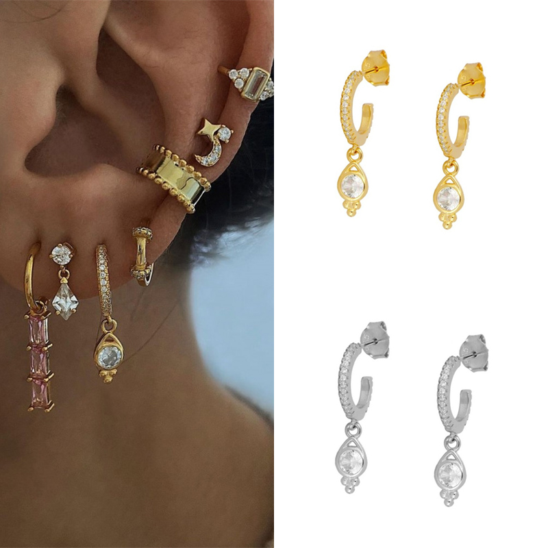CRMYA Orecchini pendenti riemp - Statement Earrings Oversized recensione e prezzo