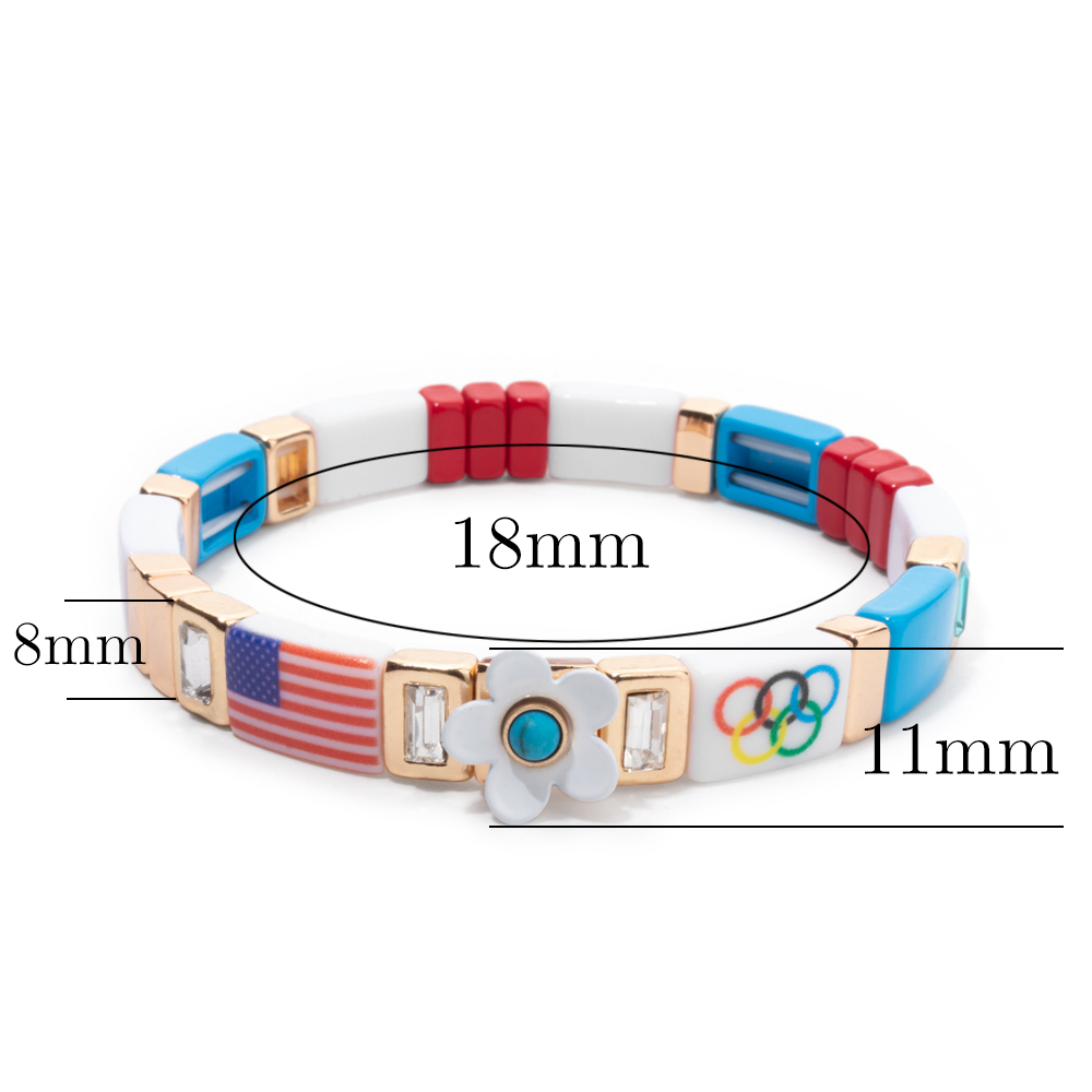Braccialetti Patriottici Nuovo - Women Accessories Usa recensione e prezzo