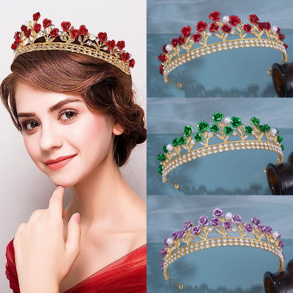 Corona Nuziale in Ceramica Bar - Women'S Vintage Accessories recensione e prezzo