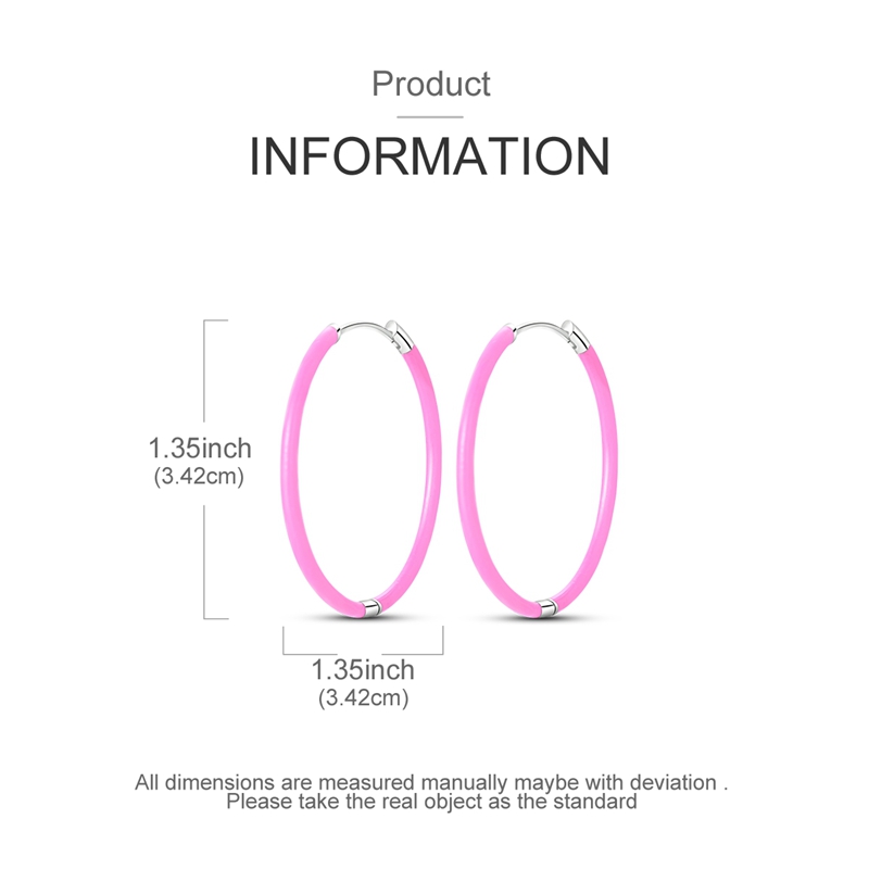 Orecchini in argento sterling  - Statement Earrings Oversized recensione e prezzo